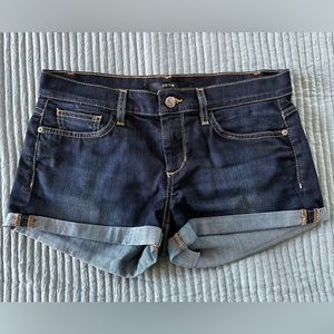 Joe's Jeans Cuffed Denim Shorts • 28